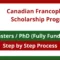 Canadian-Francophonie-Scholarship-Program