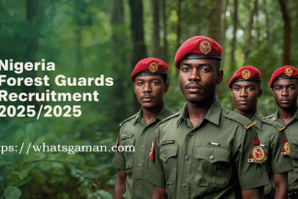 Nigeria Forest Guard Recruitment