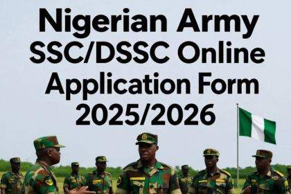 Nigerian Army SSC-DSSC Online Application